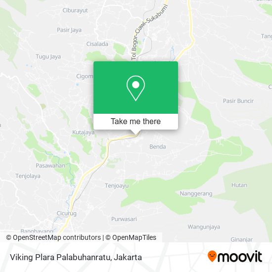 Viking Plara Palabuhanratu map