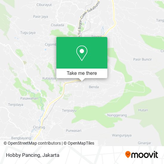 Hobby Pancing map