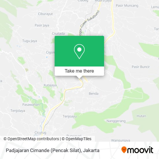 Padjajaran Cimande (Pencak Silat) map