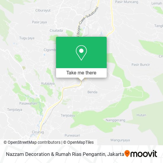 Nazzam Decoration & Rumah Rias Pengantin map