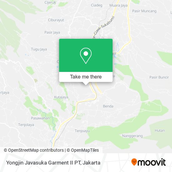 Yongjin Javasuka Garment II PT map