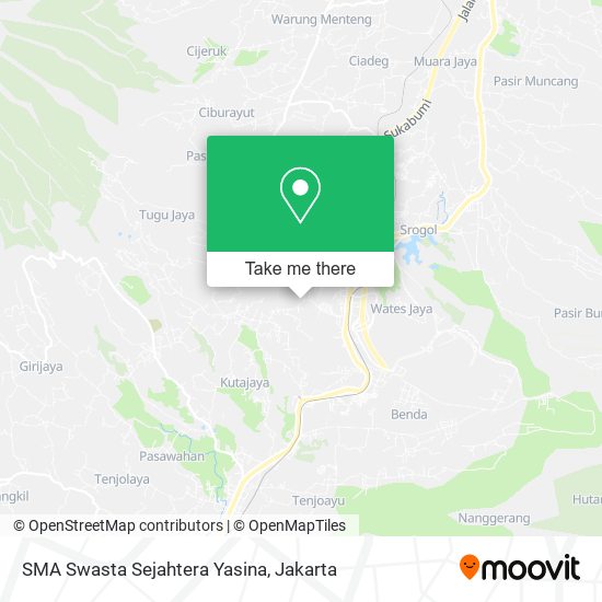 SMA Swasta Sejahtera Yasina map