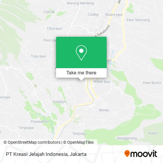 PT Kreasi Jelajah Indonesia map