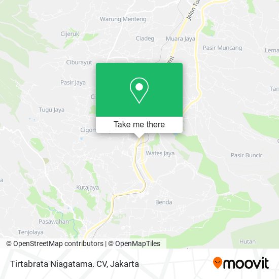 Tirtabrata Niagatama. CV map