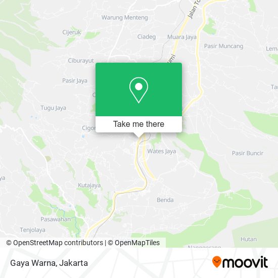 Gaya Warna map