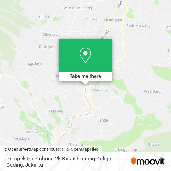 Pempek Palembang 2k Kukut Cabang Kelapa Gading map