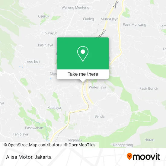 Alisa Motor map