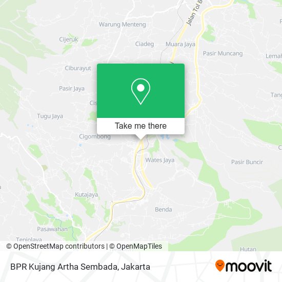 BPR Kujang Artha Sembada map