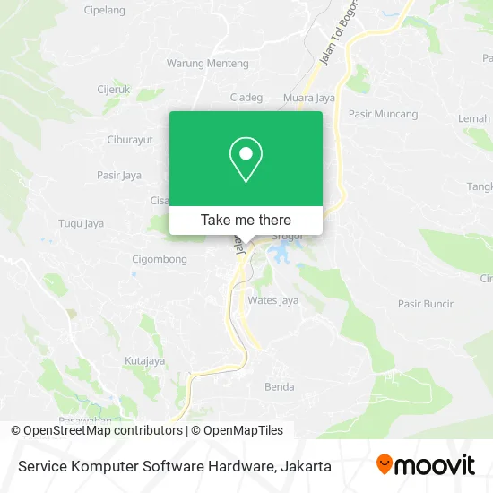 Service Komputer Software Hardware map