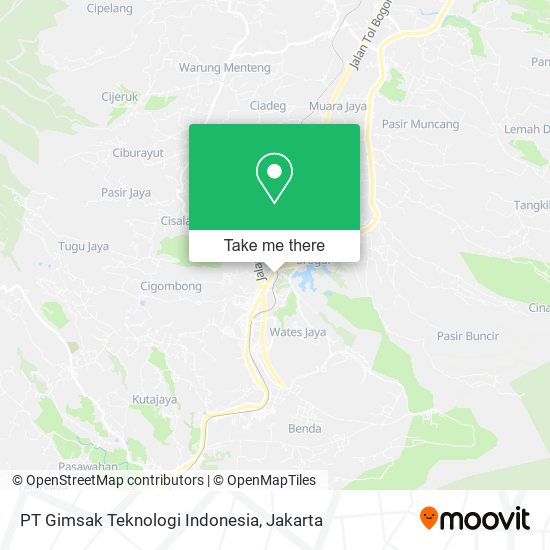 PT Gimsak Teknologi Indonesia map