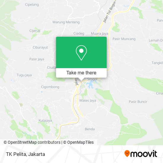 TK Pelita map