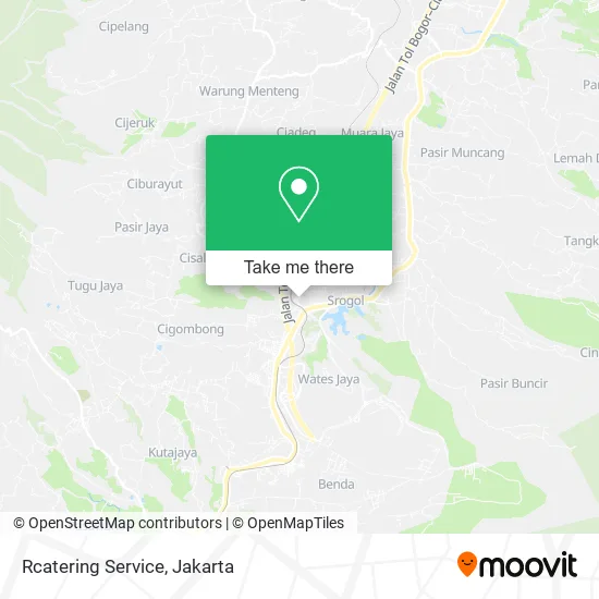 Rcatering Service map