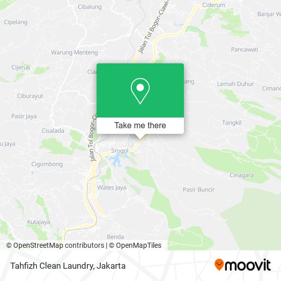 Tahfizh Clean Laundry map