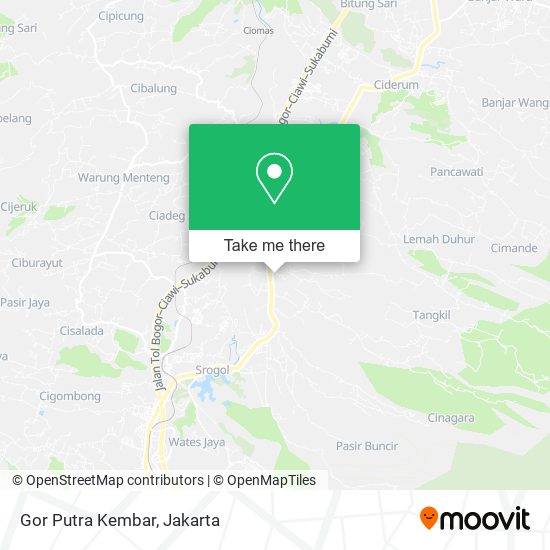 Gor Putra Kembar map