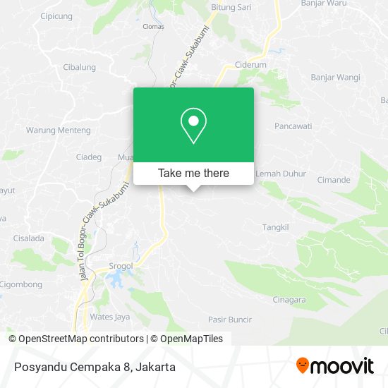 Posyandu Cempaka 8 map