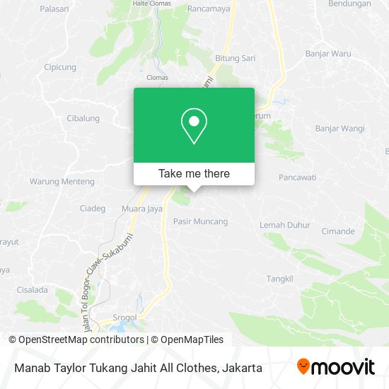 Manab Taylor Tukang Jahit All Clothes map