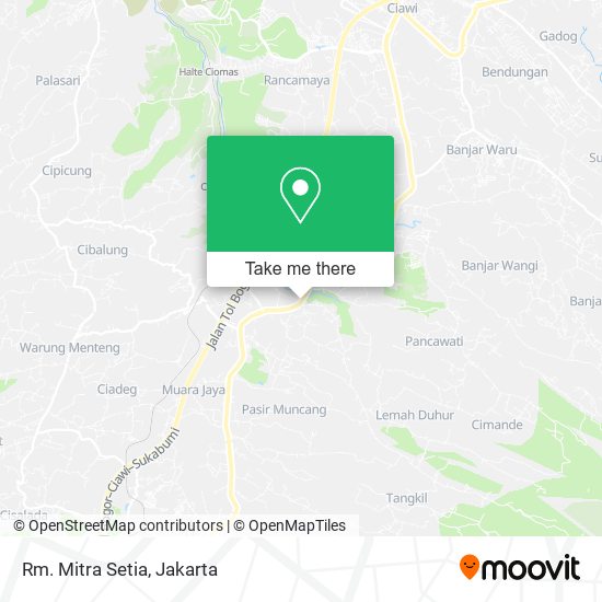 Rm. Mitra Setia map