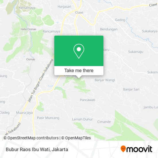 Bubur Raos Ibu Wati map