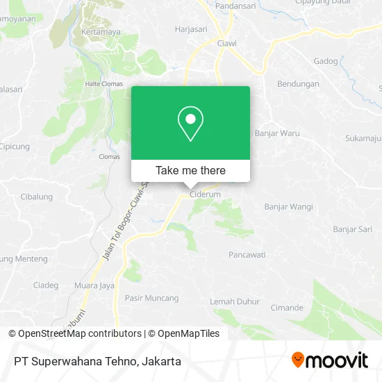 PT Superwahana Tehno map