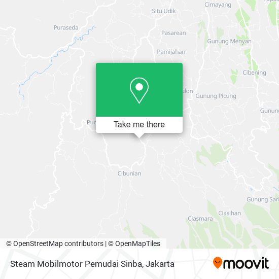 Steam Mobilmotor Pemudai Sinba map