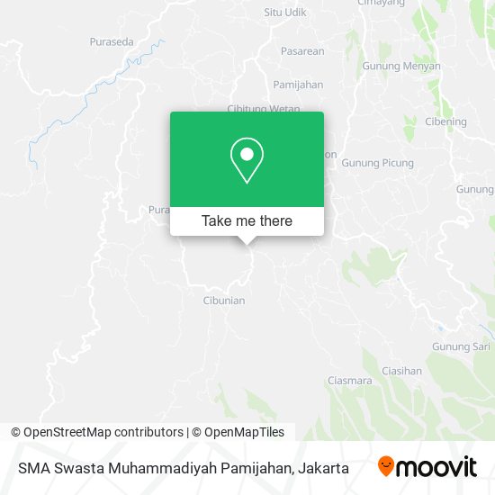 SMA Swasta Muhammadiyah Pamijahan map