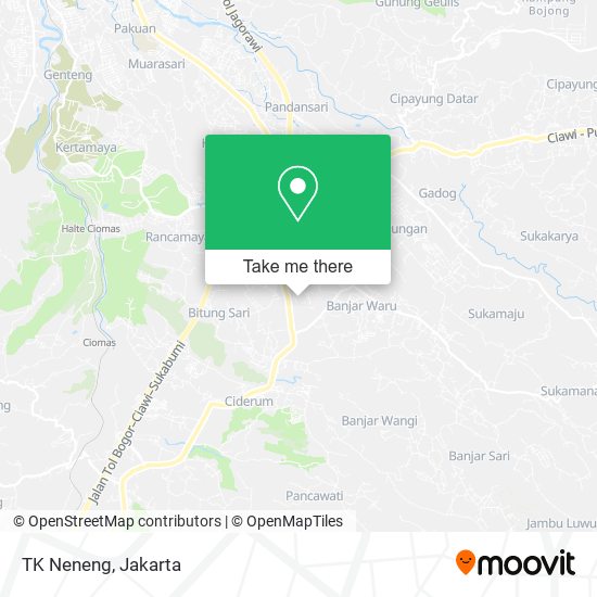 TK Neneng map