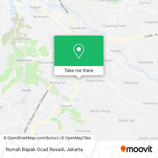 Rumah Bapak Ocad Rosadi map