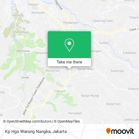 Kp Hgs Warung Nangka map