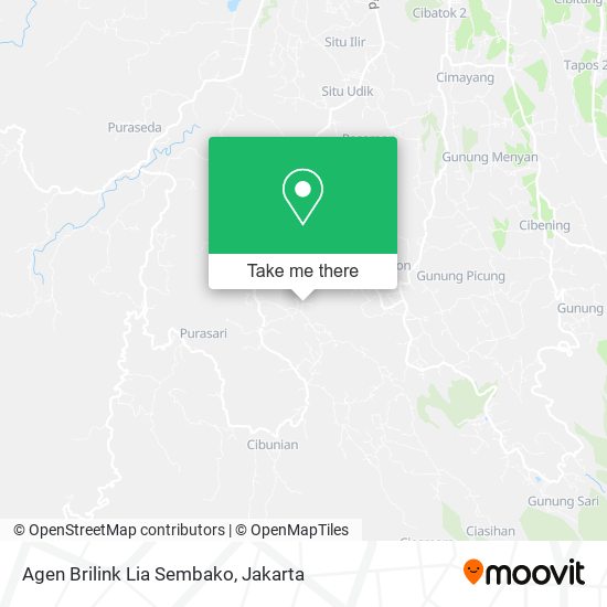 Agen Brilink Lia Sembako map