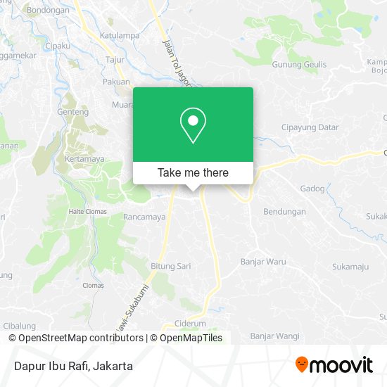 Dapur Ibu Rafi map