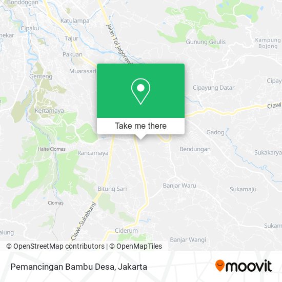 Pemancingan Bambu Desa map