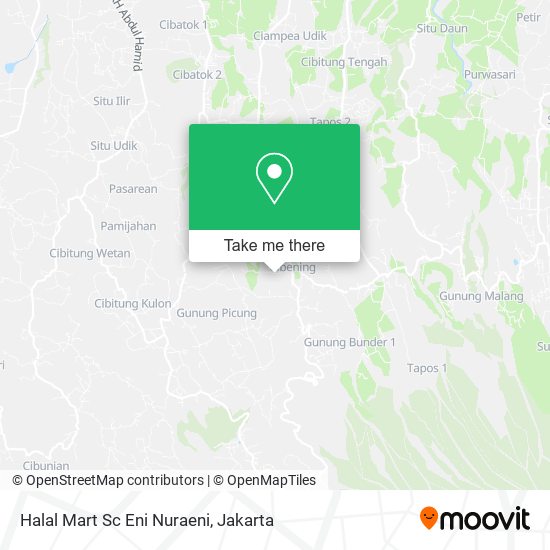 Halal Mart Sc Eni Nuraeni map