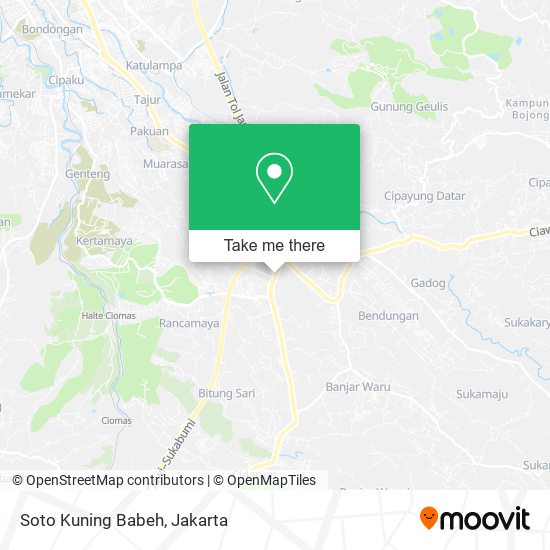 Soto Kuning Babeh map