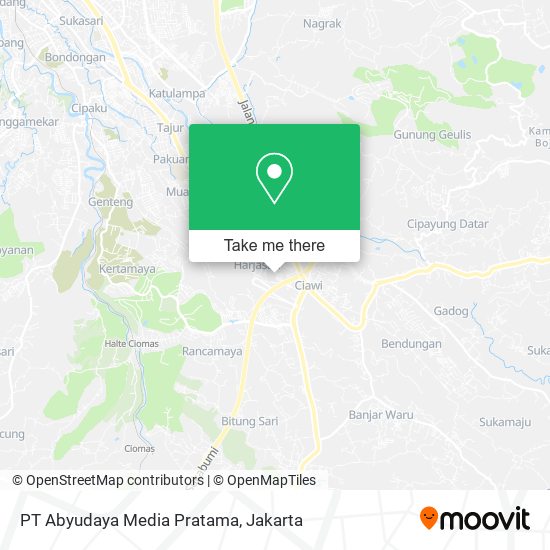 PT Abyudaya Media Pratama map