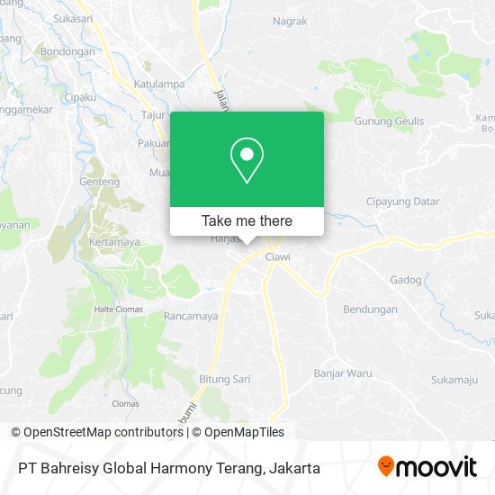 PT Bahreisy Global Harmony Terang map