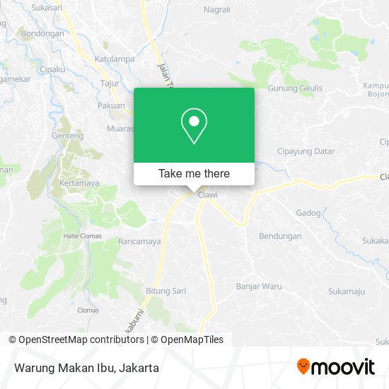 Warung Makan Ibu map