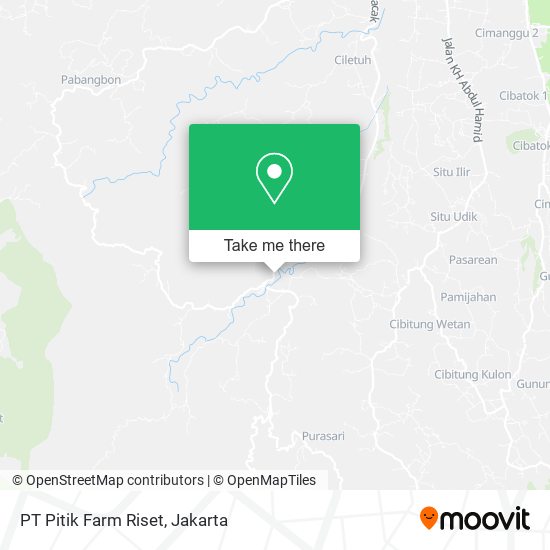 PT Pitik Farm Riset map