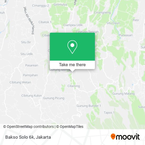 Bakso Solo 6k map