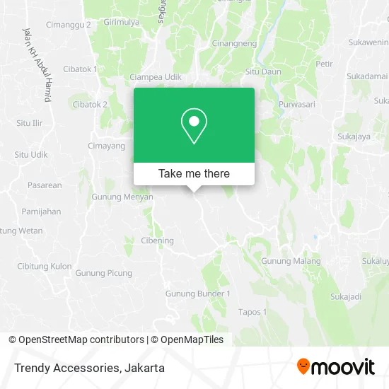 Trendy Accessories map