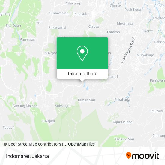 Indomaret map