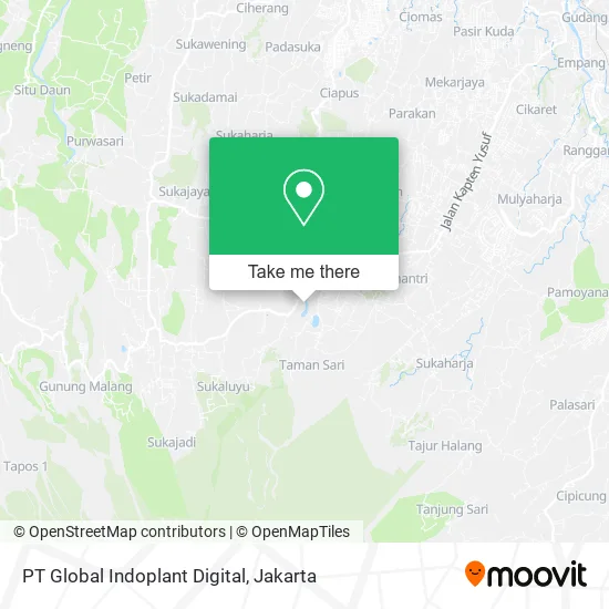 PT Global Indoplant Digital map