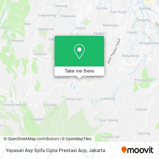 Yayasan Asy Syifa Cipta Prestasi Acp map