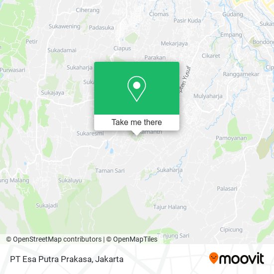 PT Esa Putra Prakasa map