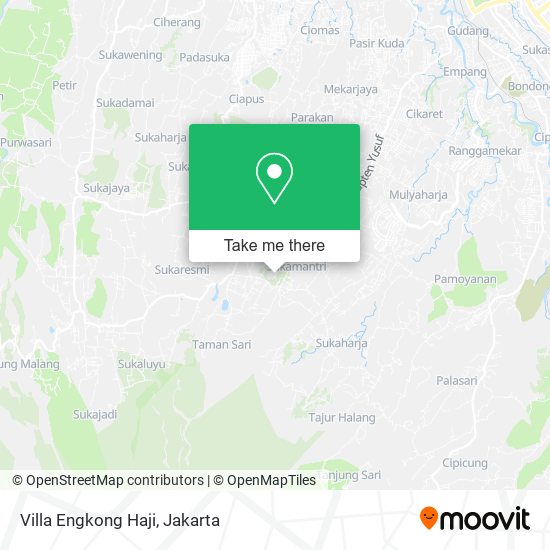 Villa Engkong Haji map