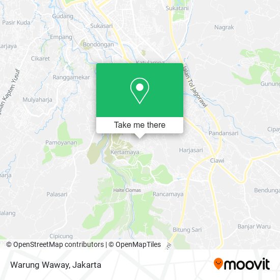 Warung Waway map