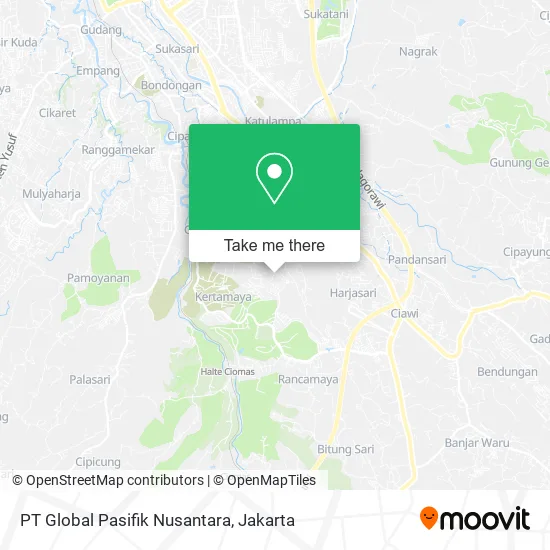 PT Global Pasifik Nusantara map