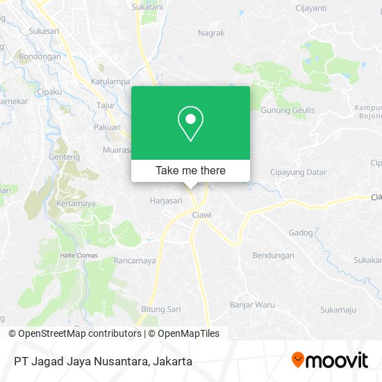 PT Jagad Jaya Nusantara map