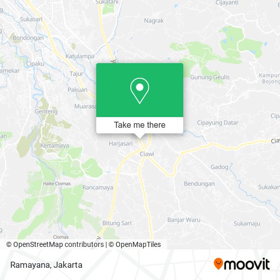 Ramayana map