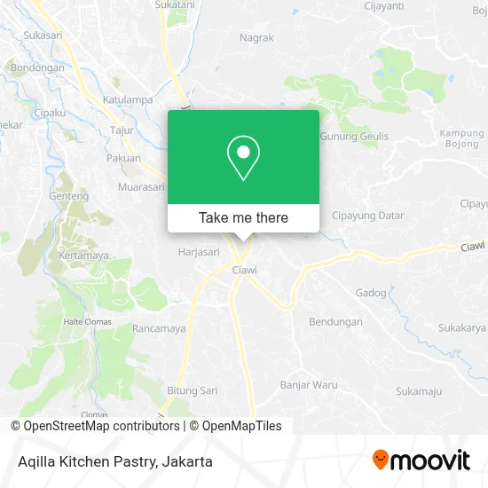 Aqilla Kitchen Pastry map