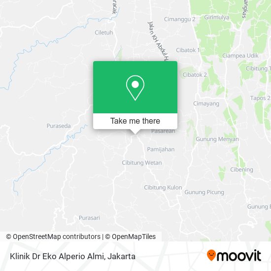 Klinik Dr Eko Alperio Almi map